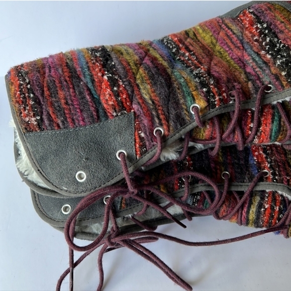 Merrell Pechora Colorful Boots Womens 10 EXCELLENT USED CONDITION - Picture 4 of 8